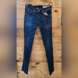 rag&bone Dark Blue Women's Skinny Jeans